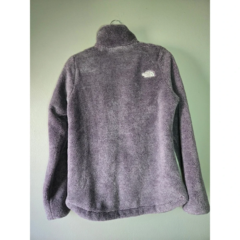 The North Face Lavender Plush Fleece Quarter Zip Pullover Womens‎ Medium Cozy